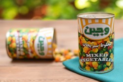 کنسرو مخلوط سبزیجات